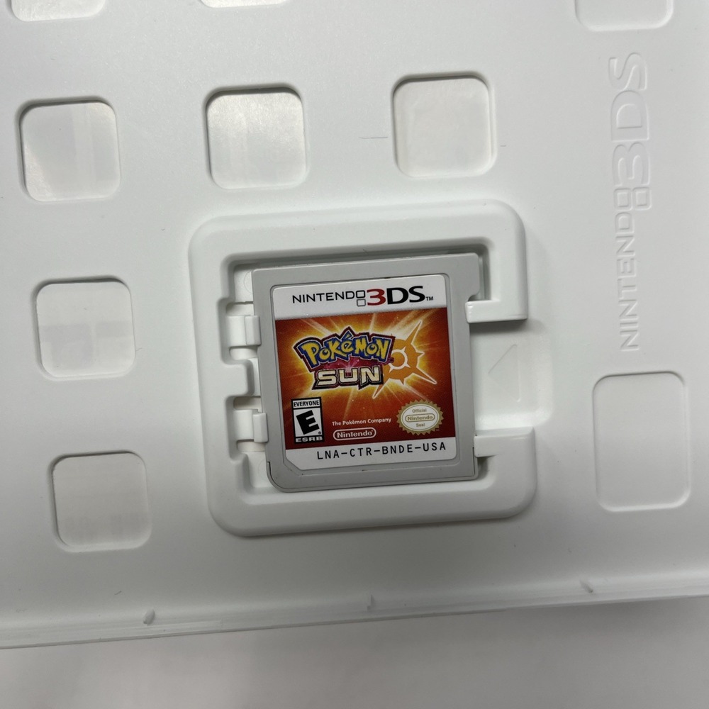 Pokemon Sun (Nintendo 3DS, 2016) - W/ Case - Picture 3 of 5
